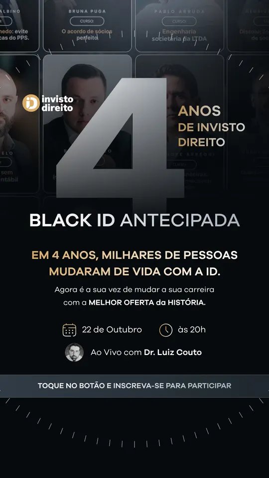 Criativo 3 da campanha Black ID